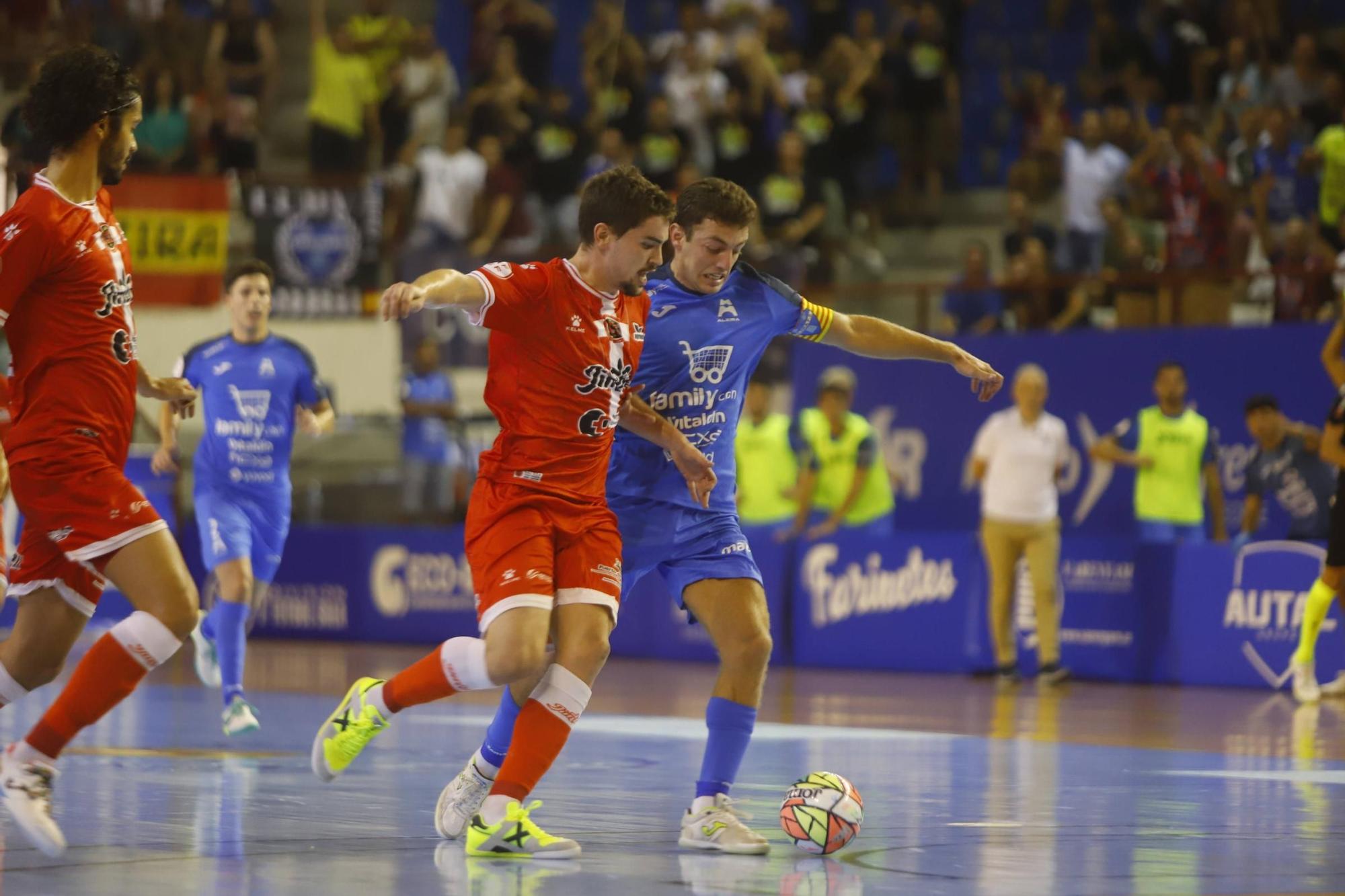 Primer partido del Alzira FS en la máxima categoría en el Palau d'Esports ante el Cartagena