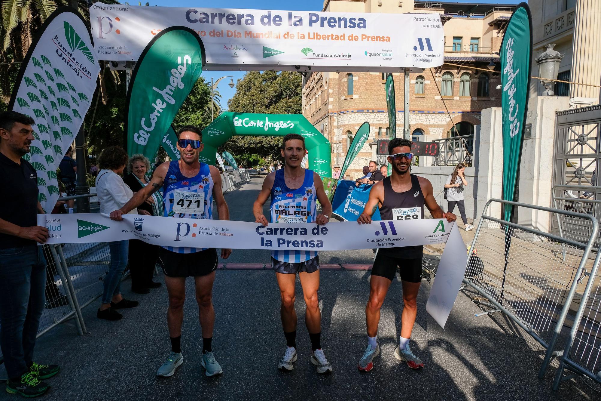 Más de 1.000 personas corren por la Libertad de Prensa en Málaga