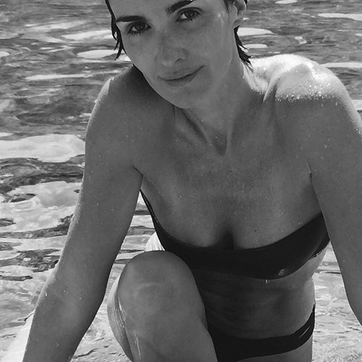 Paz Vega en las playas de Ibiza