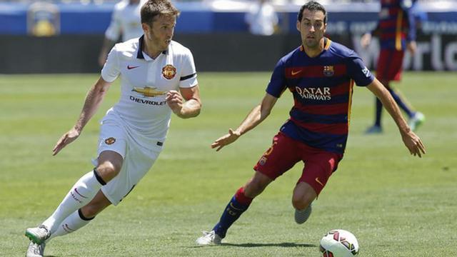 Sergio Busquets en la gira americana con el FC Barcelona
