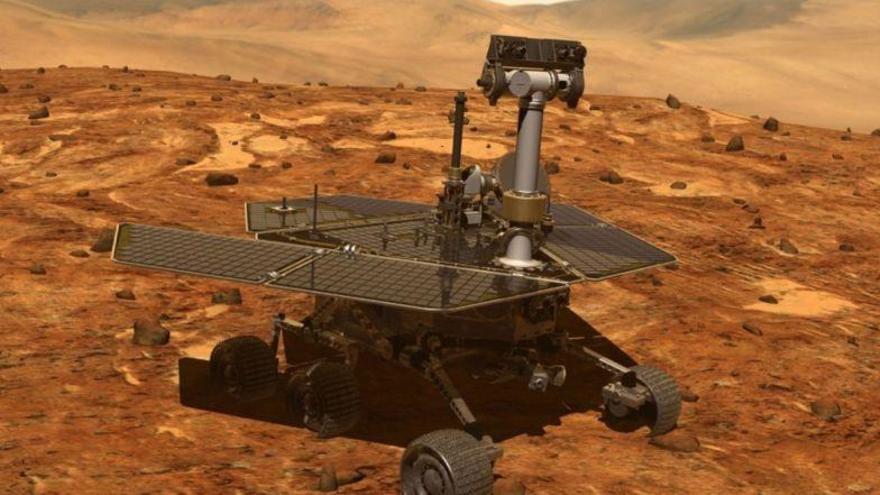 La NASA localiza el rover marciano &#039;Opportunity&#039;, desaparecido en junio
