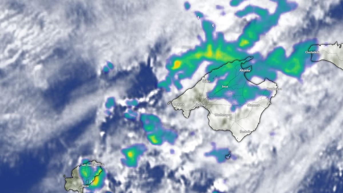 Sigue en directo la evolución de la dana en Mallorca