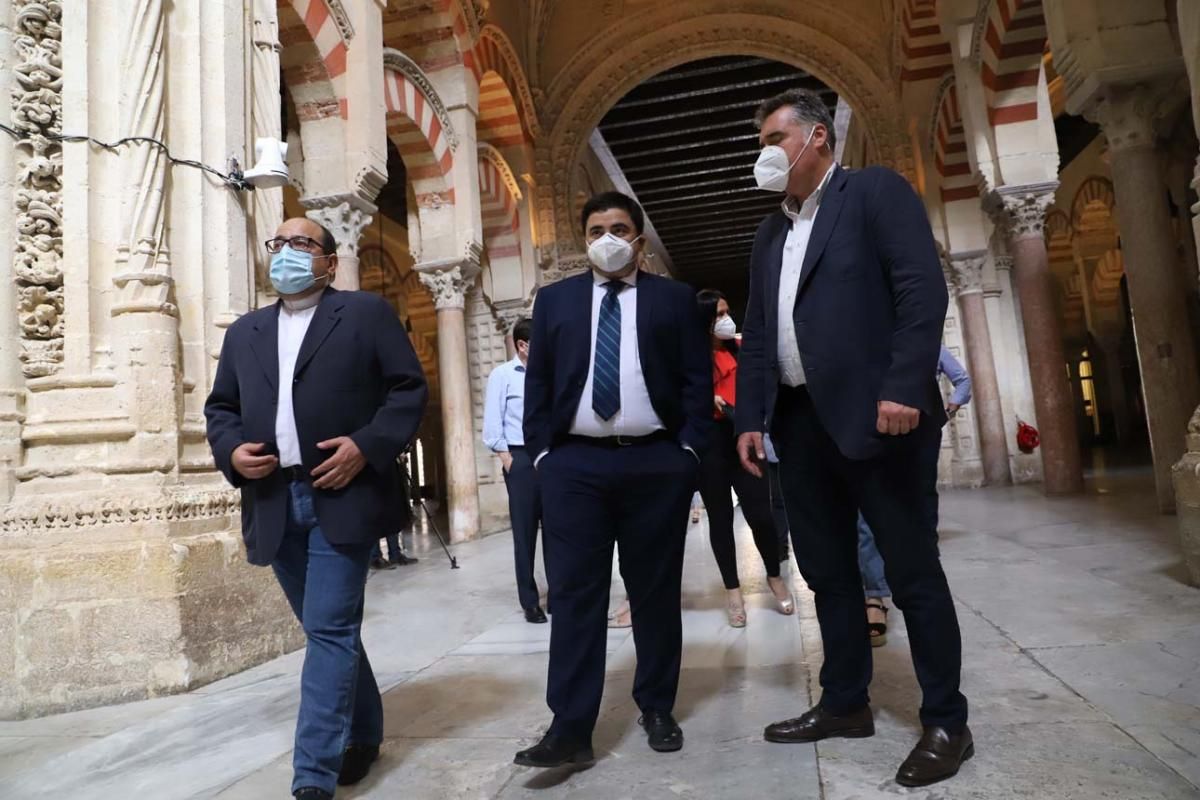 El Córdoba Patrimono de la Humanidad visita la Mezquita-Catedral.