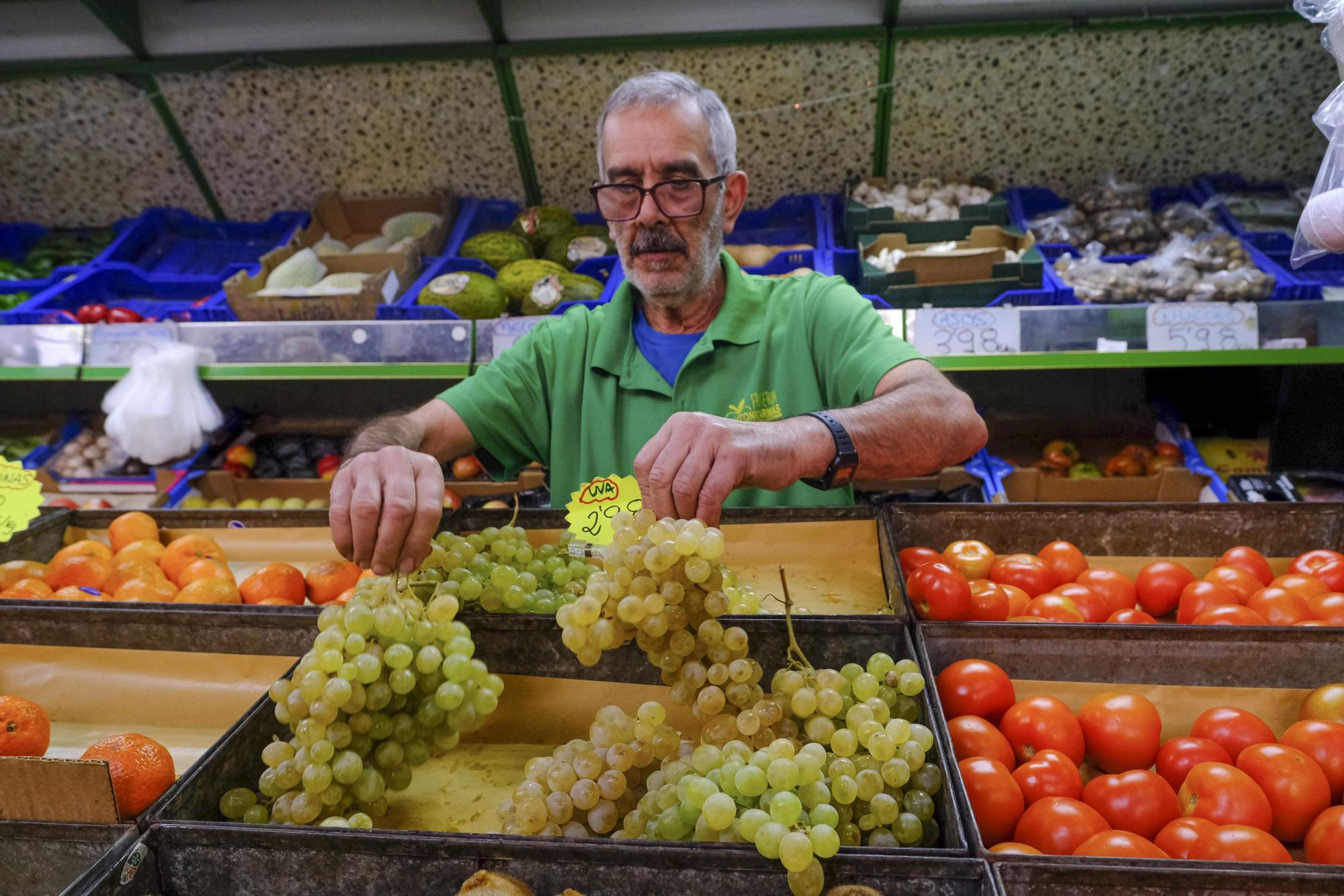 Compras en el Mercado Central para la cena de Nochevieja