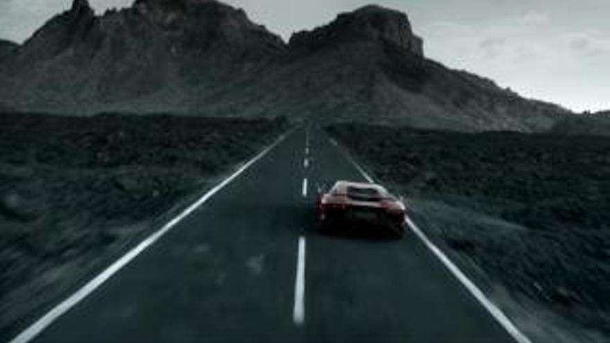 El Parque Nacional del Teide, plató del nuevo Lamborghini