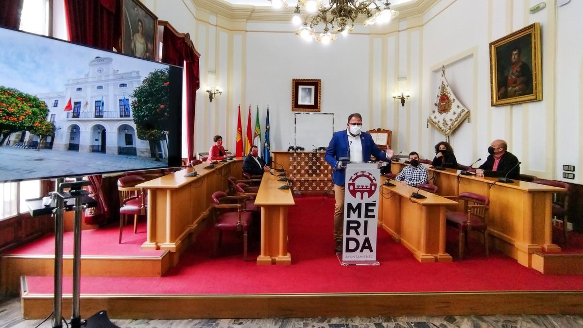 Presentación del II Plan de Inclusión, ayer en el ayuntamiento.