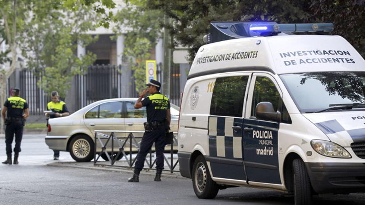 Agentes de la Policía Municipal de Madrid.