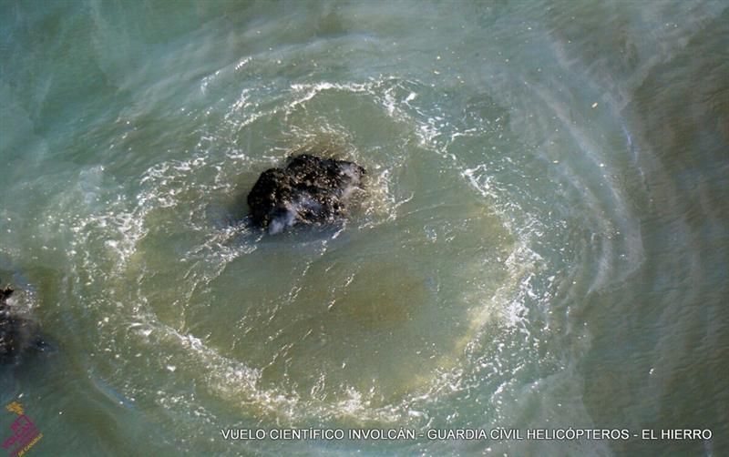 Volcán submarino de El Hierro