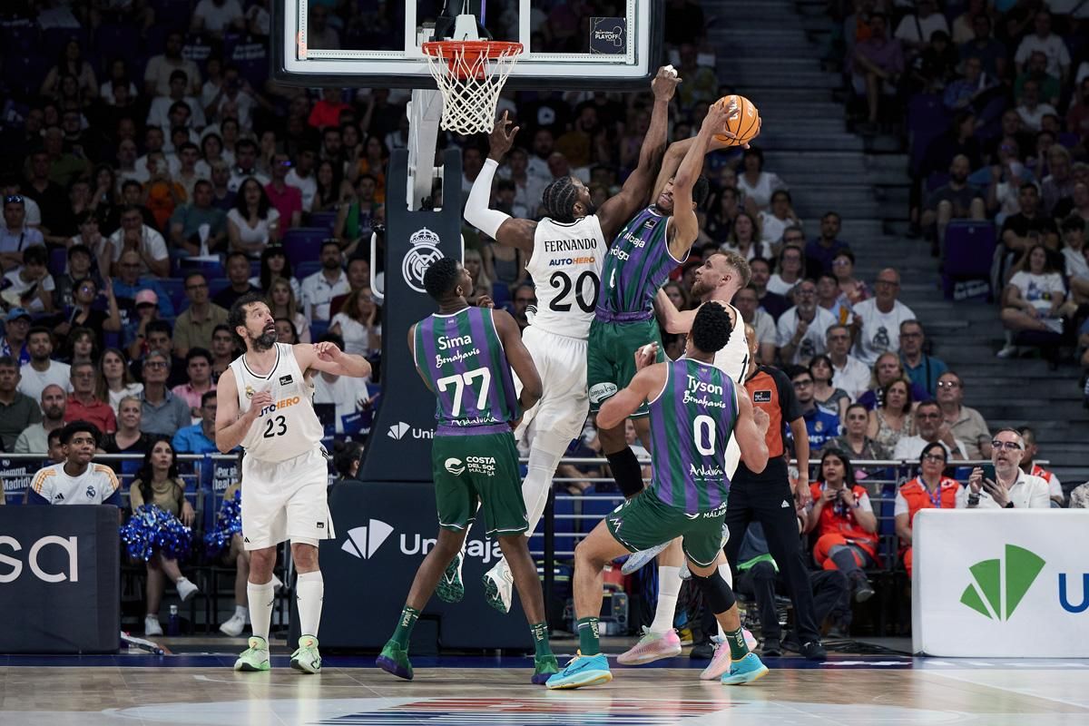 Fotos del segundo partido de semifinales de la ACB: Real Madrid - Unicaja
