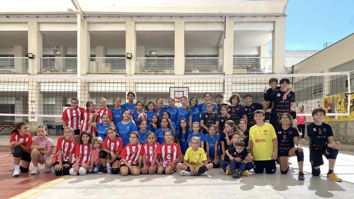 Participantes en el torneo disputado en el Grau de Gandia