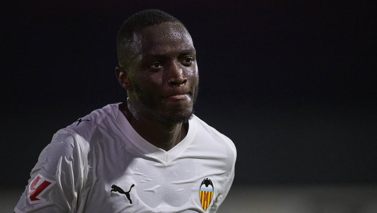 Mouctar Diakhaby con el Valencia CF