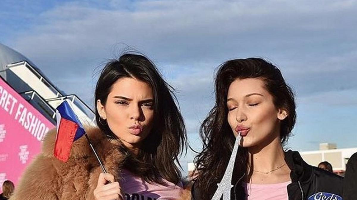 Los ángeles de Victoria's Secret viajan a París