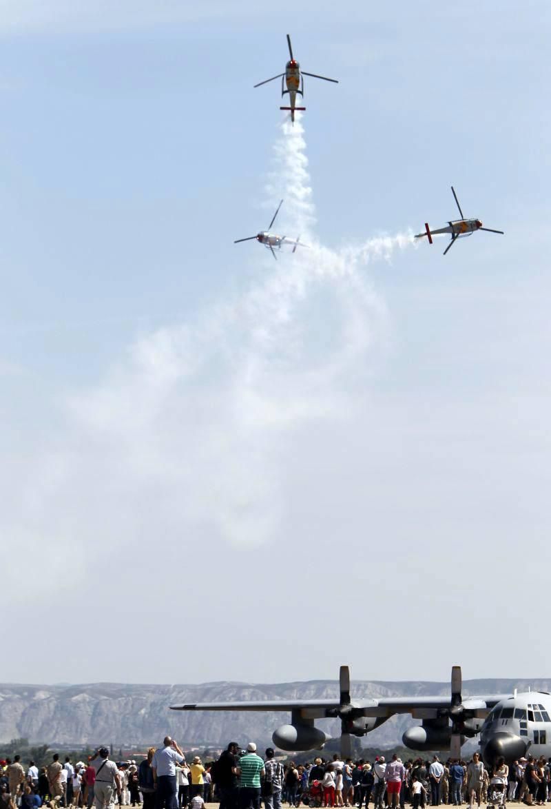 Jornada de puertas abiertas en la Base Aérea de Zaragoza