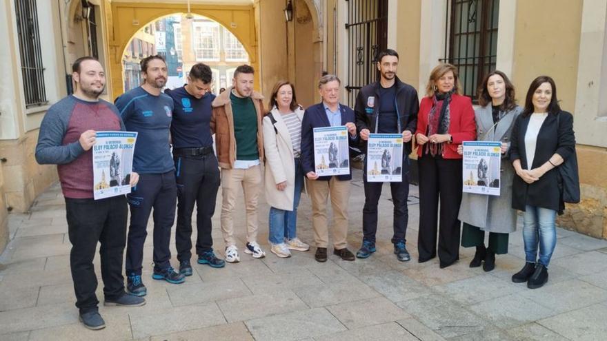 Los bomberos organizan una carrera en vertical en &quot;La Jirafa&quot; en honor a Eloy Palacio