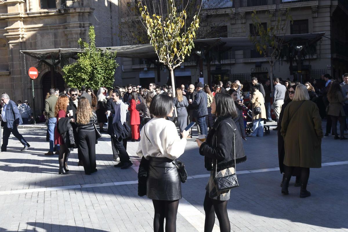 Así ha sido el tardeo de Nochevieja en Murcia