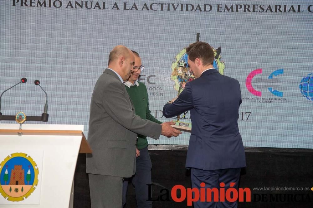 Gala premio a la Actividad empresarial en Cehegín