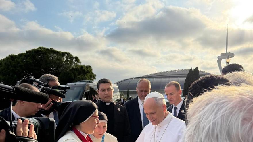 Sor Lucía Caram després de saludar Lleó XIV: "He vist un Papa molt preocupat per la pau"
