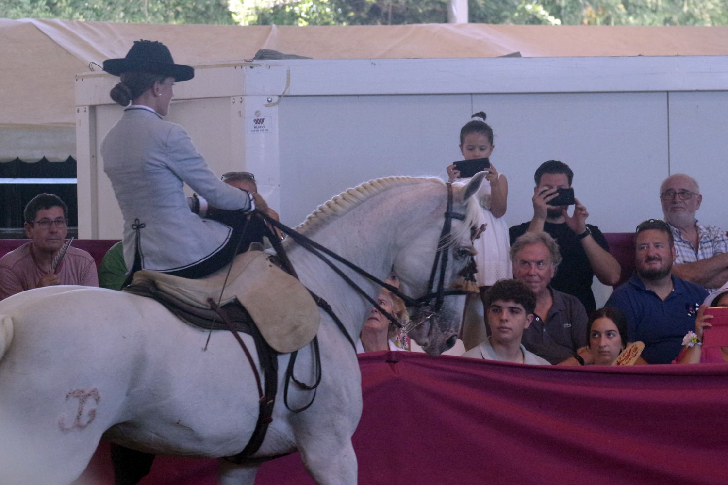 Feria de Málaga 2023 I El baile a caballo en el Centro de Exhibición Ecuestre del Real