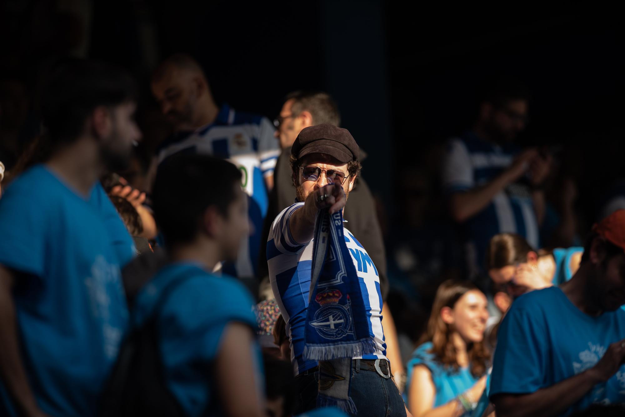 A Coruña marca en Riazor la mejor entrada en la historia de Primera RFEF con 28.828 espectadores