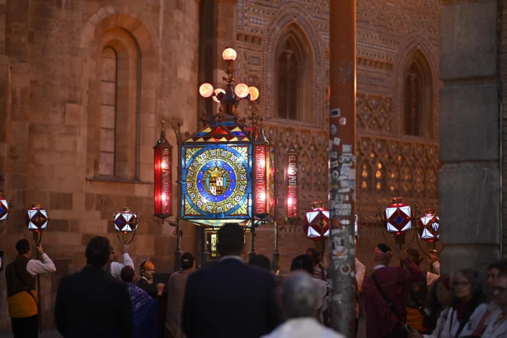 El Rosario de Cristal, uno de los momentos más emocionantes de las Fiestas del Pilar