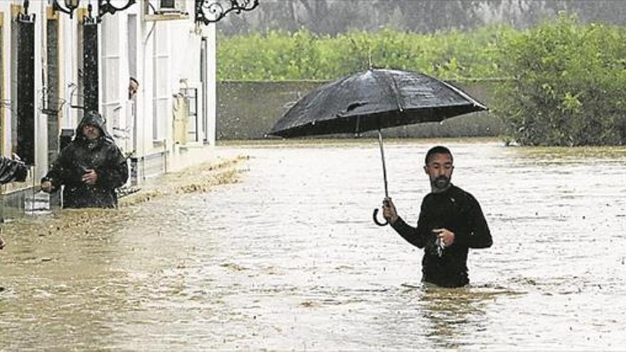 Muere una mujer en las inundaciones de Málaga