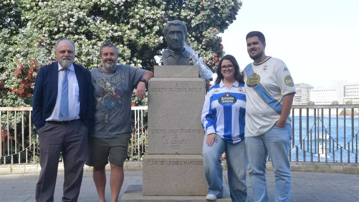 Los incondicionales del Deportivo que no han faltado a Riazor en cinco años: "Ha sido duro, pero entrañable"