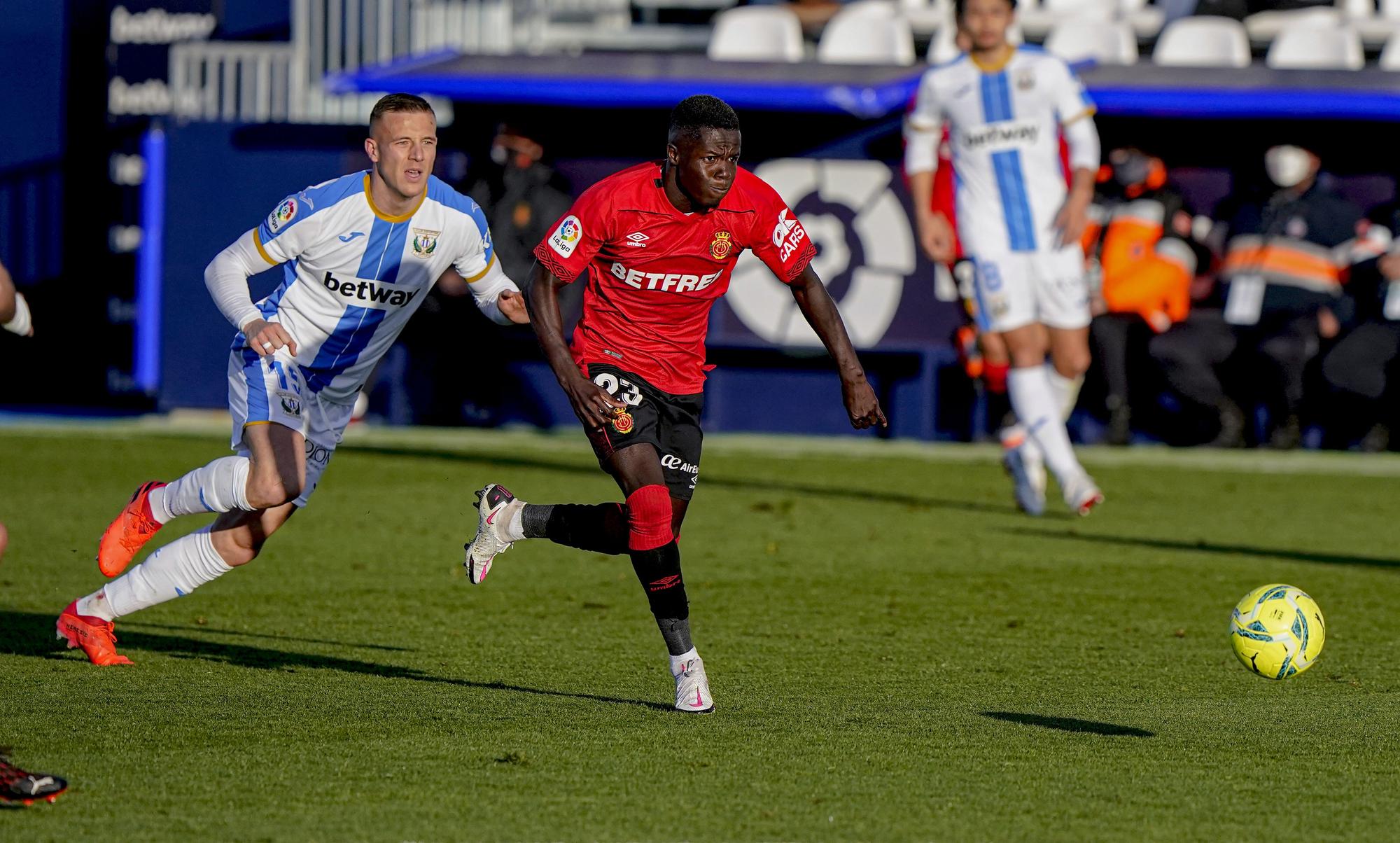 El Mallorca exhibe poderío en Leganés