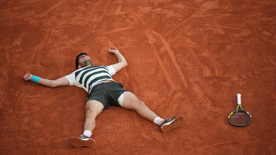 ¡Carlos Alcaraz gana su segundo Roland Garros!
