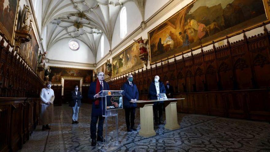 La Cartuja del Aula Dei se abre poco a poco a los aragoneses