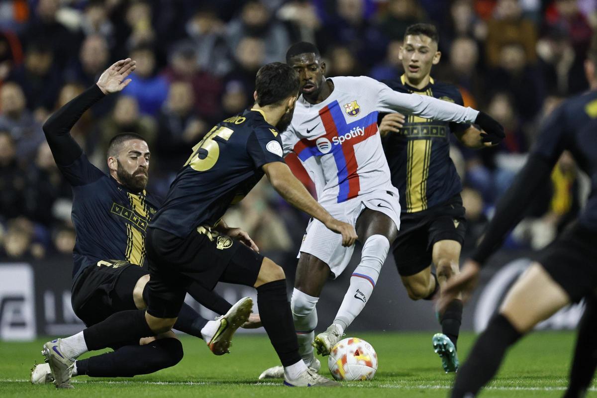 Copa del Rey: Intercity - Barcelona, en imágenes