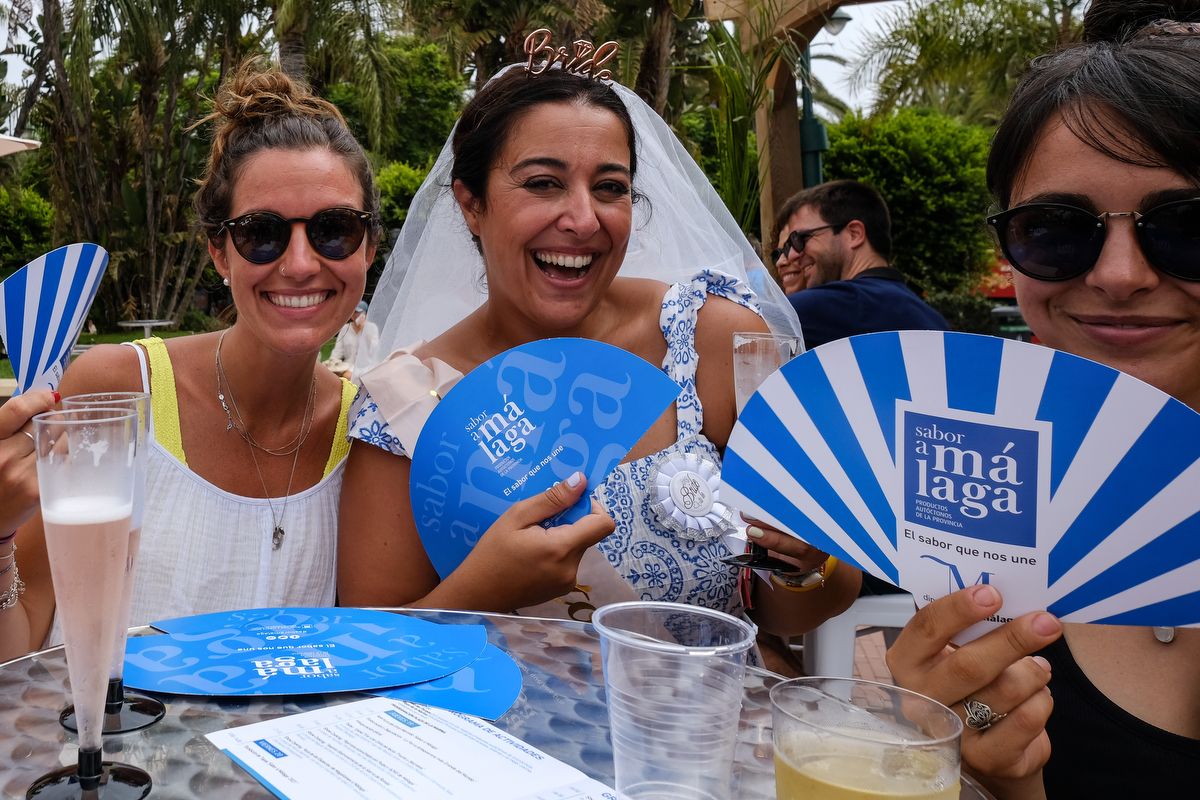 Inauguración del Gran Mercado Sabor a Málaga en el Parque