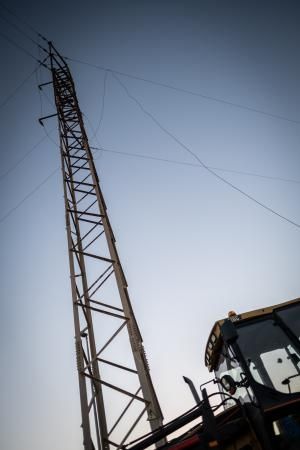 Caída de cableado eléctrico en Arico.