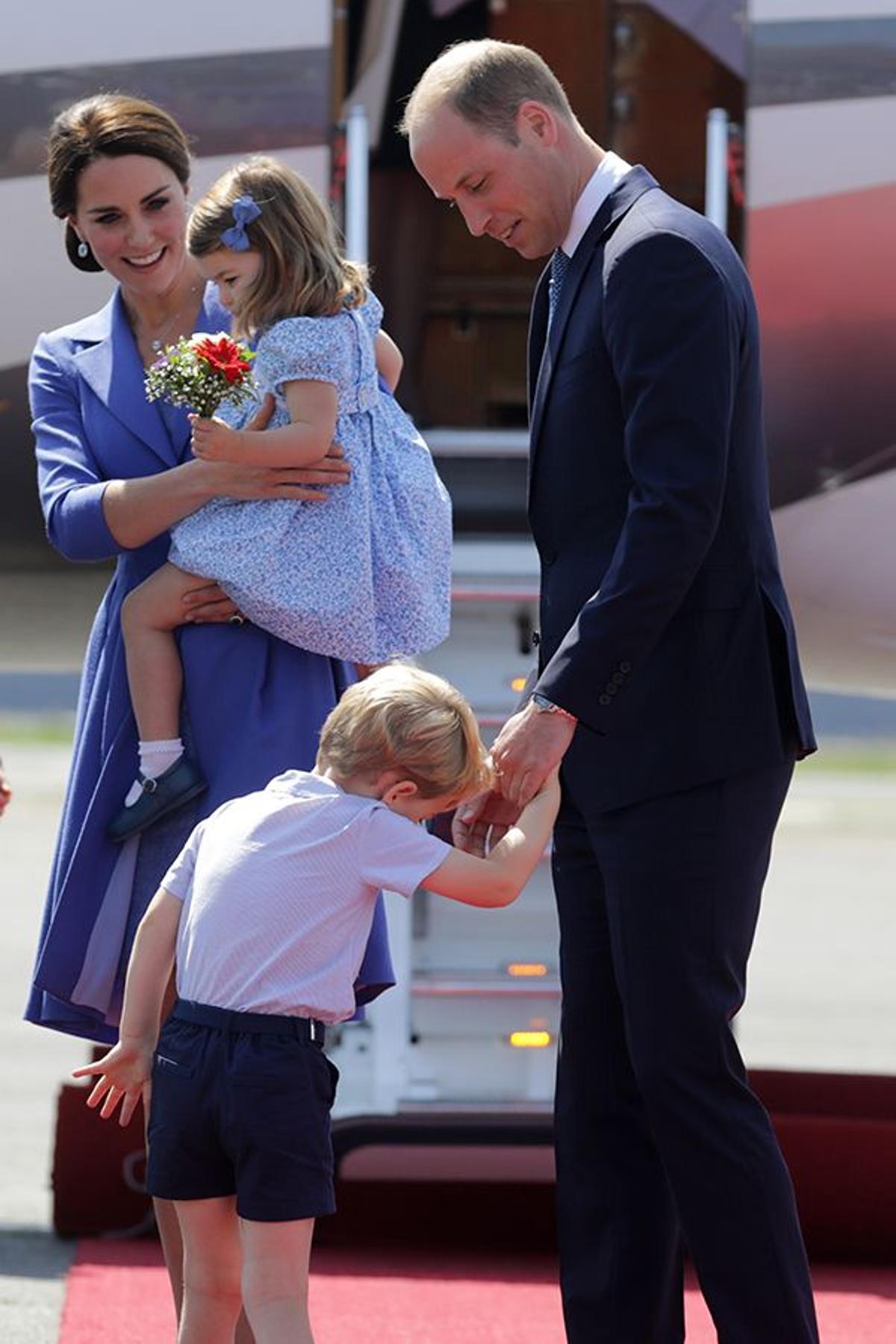 Sus padres estuvieron pendientes de él