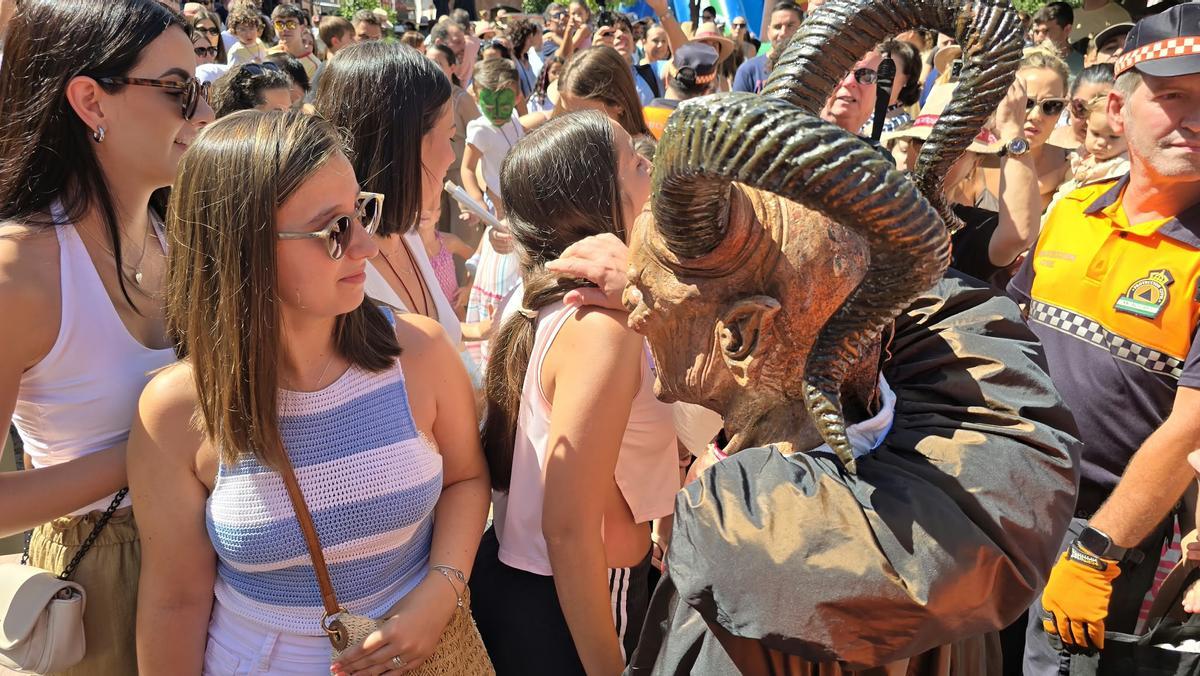 La suelta de la Diablilla de Montoro, en imágenes