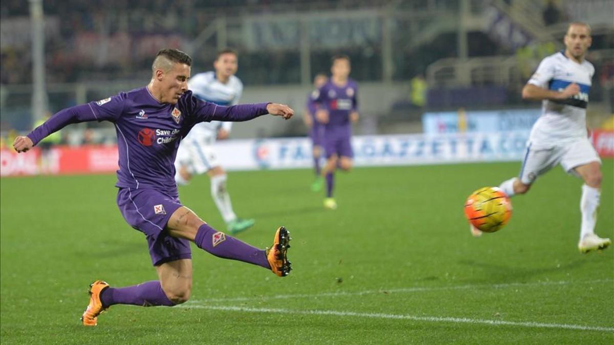Cristian Tello ha completado una gran temporada en la Fiorentina