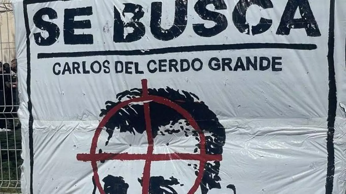 El Espanyol condena la pancarta contra Del Cerro Grande que ha soliviantado a los árbitros