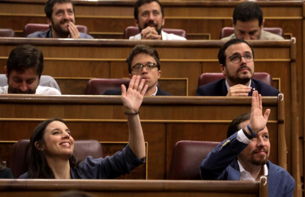 Moció de censura del PSOE contra Rajoy