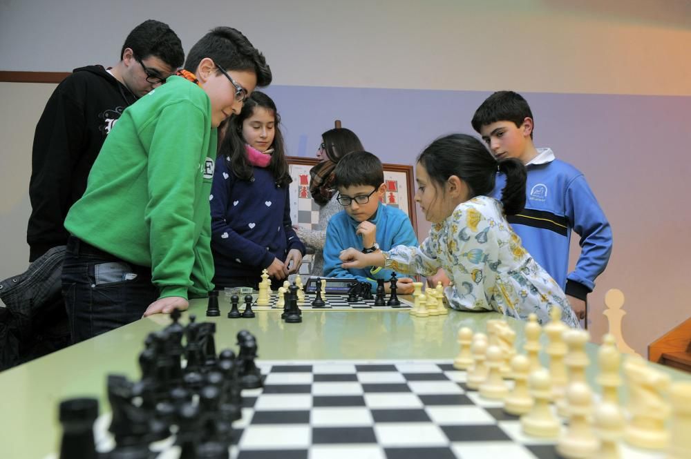 Jornadas de ajedrez en el colegio Germán Ramos