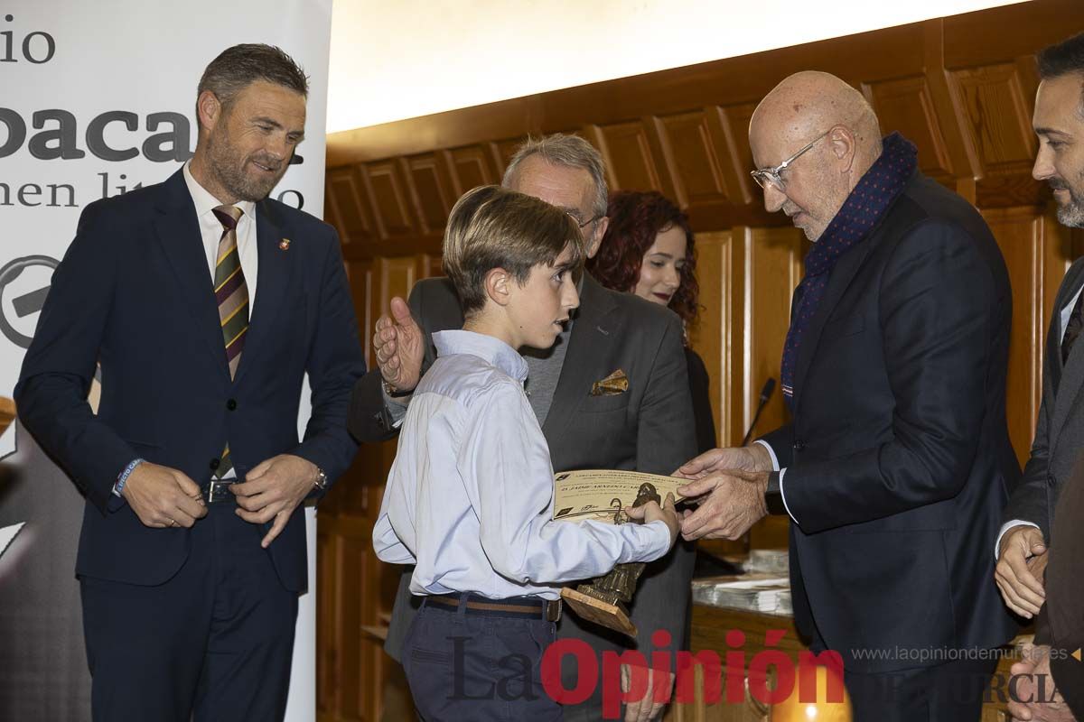 Entrega de los premios Albacara en Caravaca