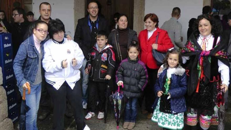 La fiesta del Chíviri, pasada  por agua