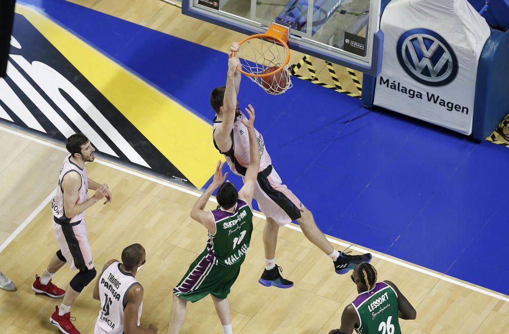 Partido Unicaja - Valencia Basket