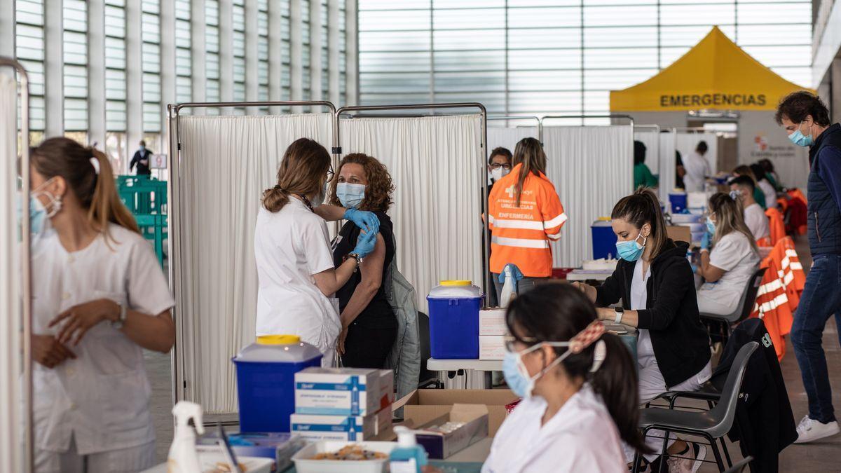 Vacunación contra la Covid-19 en Zamora.