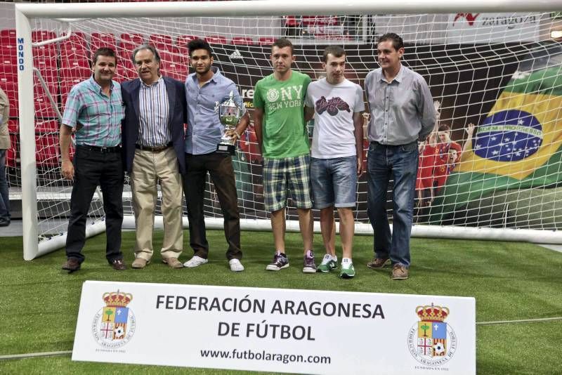 Fotogalería: Entrega de premios en la Gala del Fútbol de Aragón