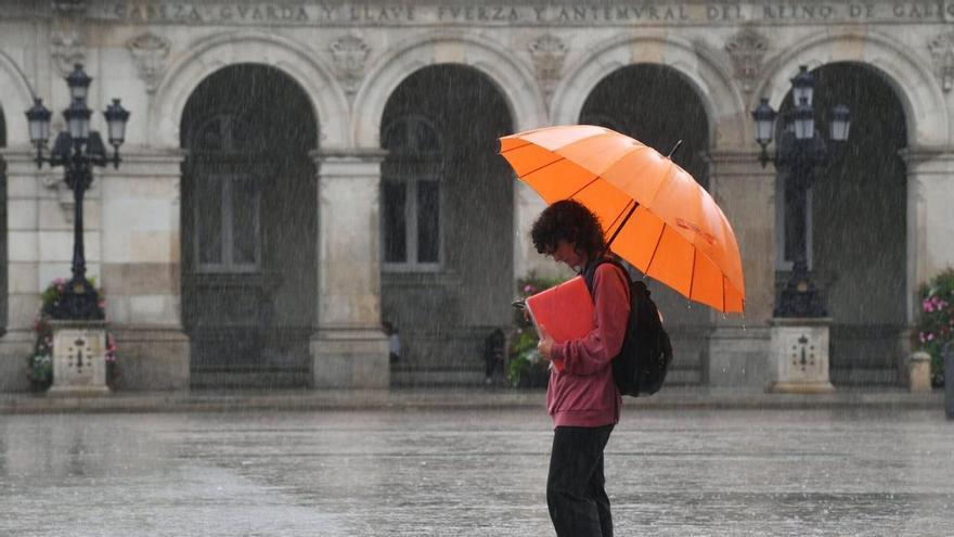 Nuevas inundaciones por una gran tromba de agua en A Coruña