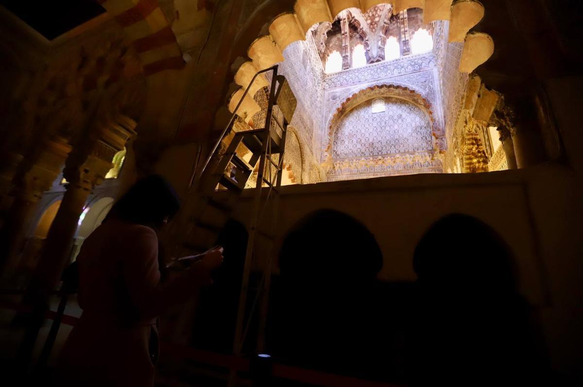 Comienza la restauración de la Capilla Real de la Mezquita-Catedral de Córdoba.