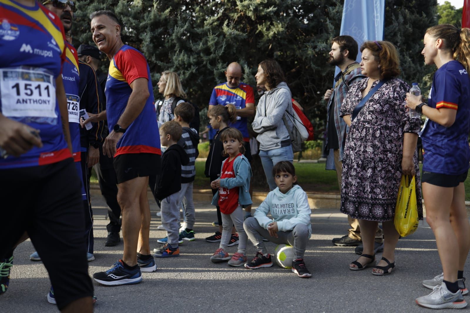 Zaragoza se vuelca con la carrera de la Policía Nacional contra el maltrato