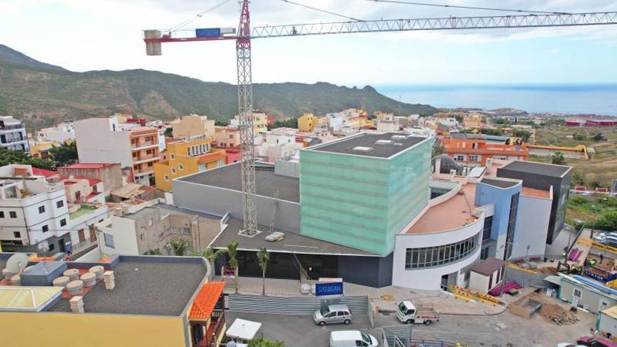 Obras en el nuevo Auditorio de Adeje