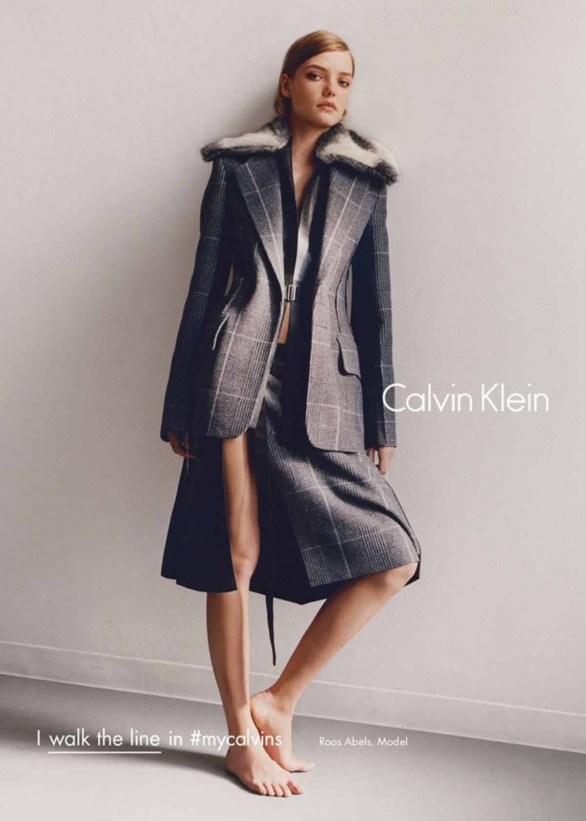 Campaña Calvin Klein otoño 2016: Roos Abels