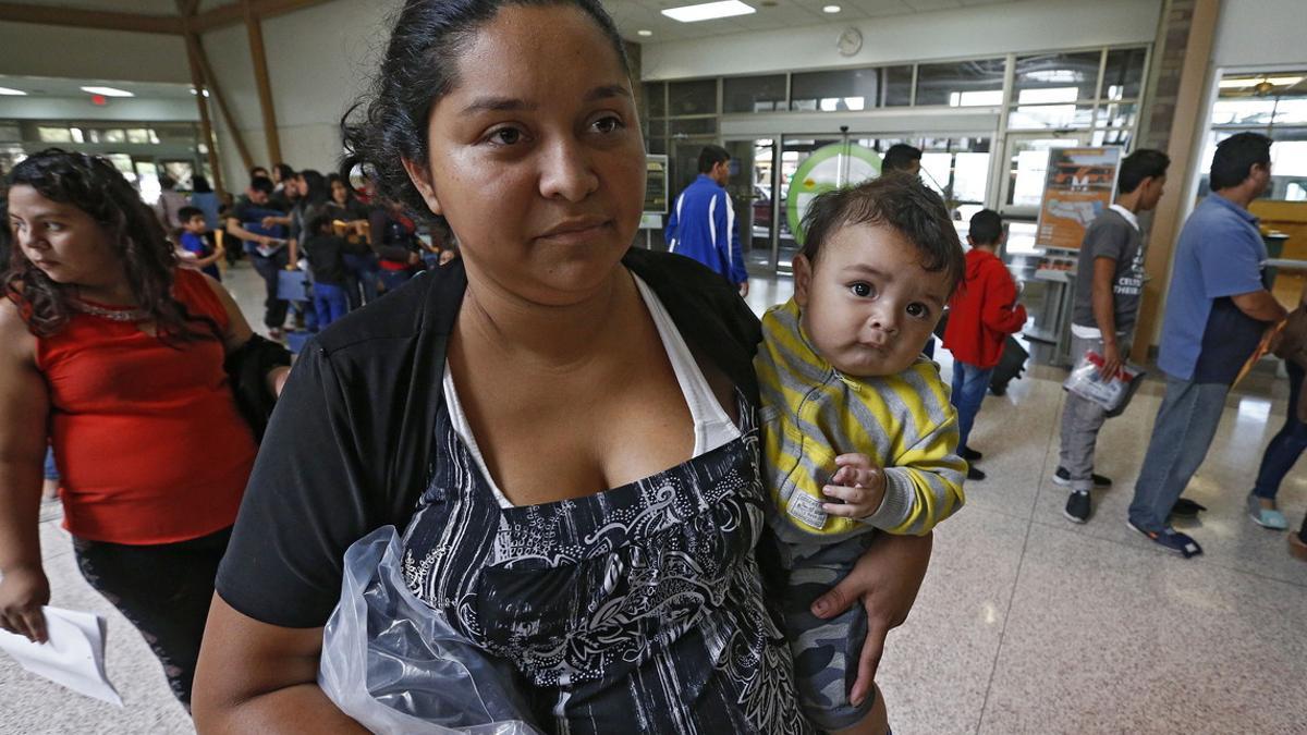 Inmigración a lo largo de la frontera de Texas, México