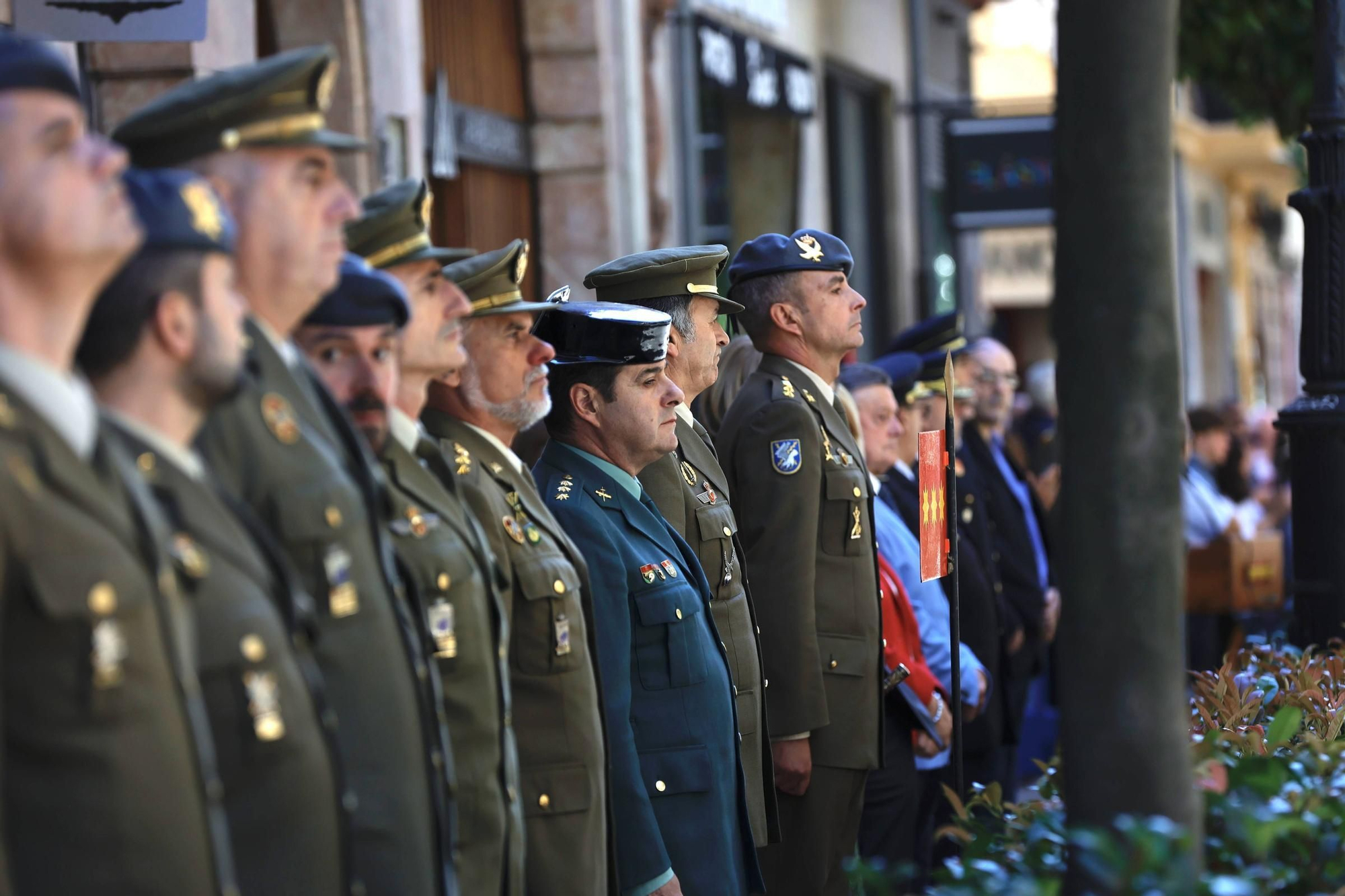 Parada militar en Oviedo para homenajear al Cabo Noval